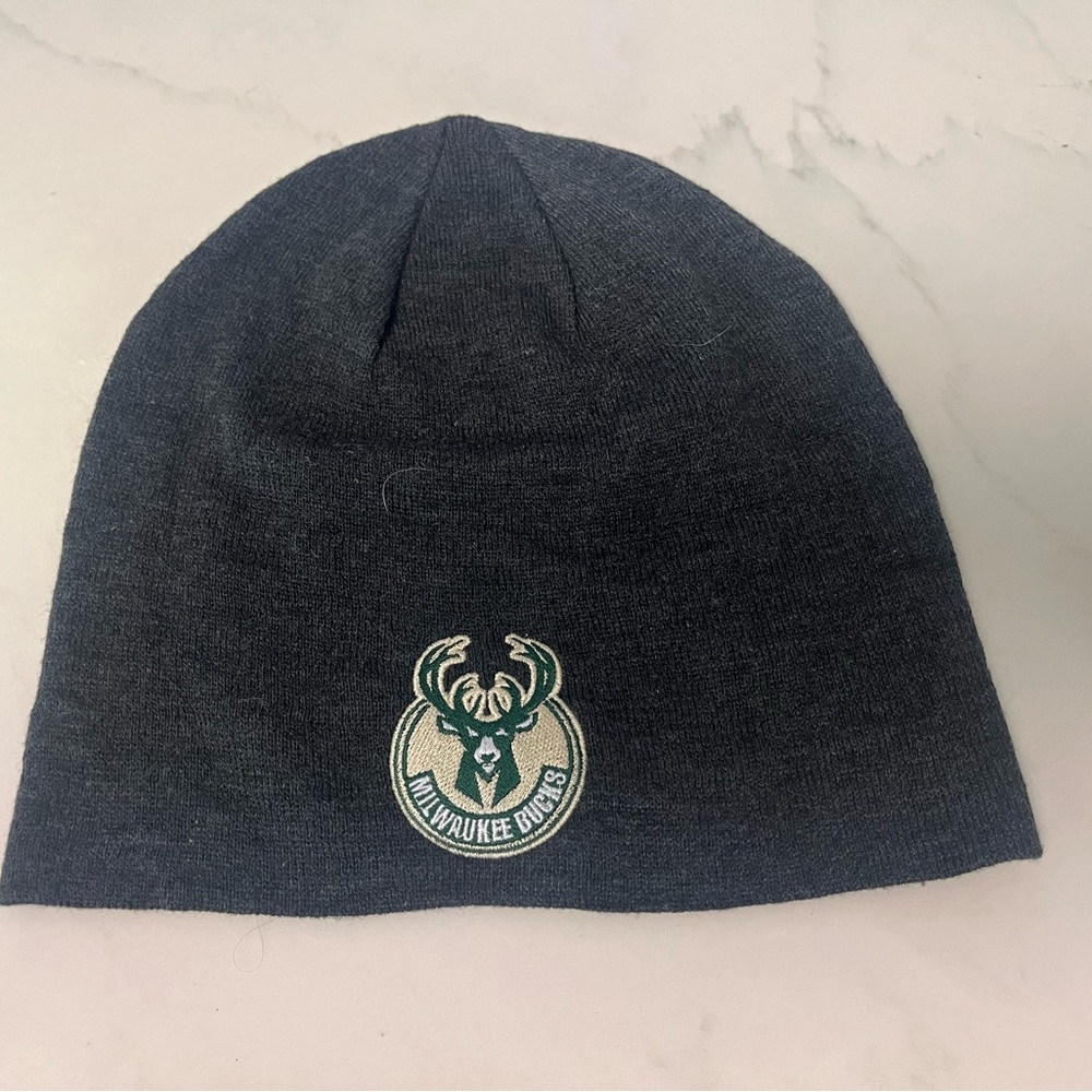 Milwaukee Bucks & Jack Daniel’s Gray Beanie